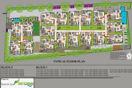  raagaa-spaces-by-fuerzaa Raagaa Spaces By Fuerzaa Typical Cluster Plan