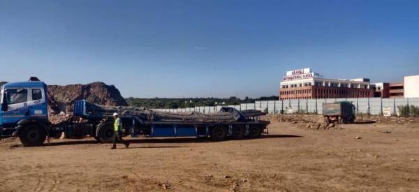 Tower 1 Construction Status Dec-24 constructionStatus of DLF The Valley Orchard