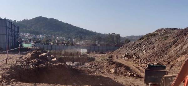 Tower 1 Construction Status Dec-24 constructionStatus of DLF The Valley Orchard