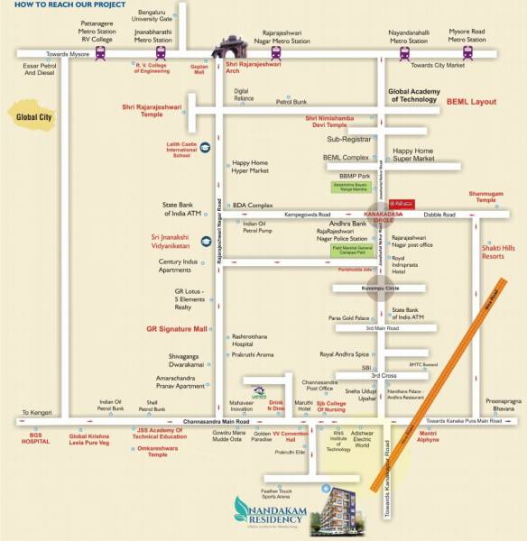  s-s-nandakam Location Plan