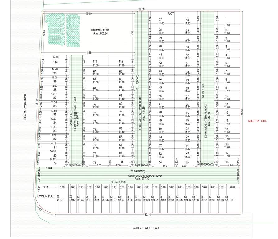 upvan villa Layout Plan