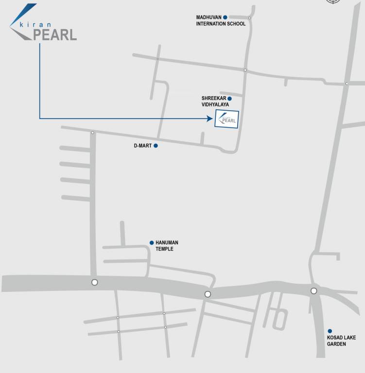  kiran pearl Location Plan