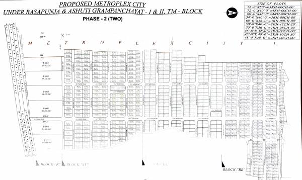  metroplex-city Layout Plan