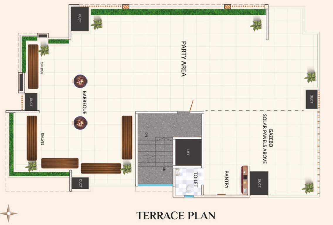  shri kartik swami height Shree Kartik Swami Height Terrace Cluster Plan