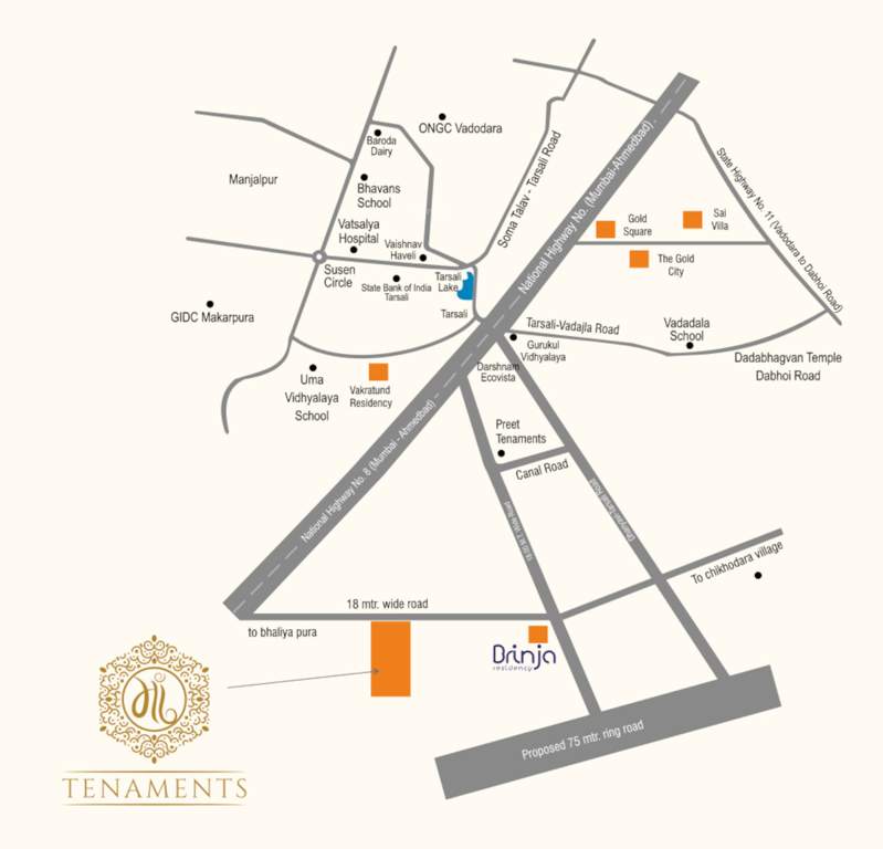  maa tenaments Location Plan