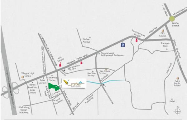  status-bungalows Location Plan