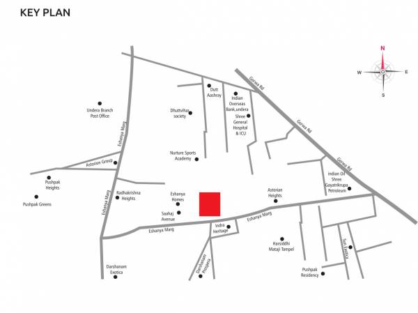 Location Plan eshanya-solitaire Location Plan