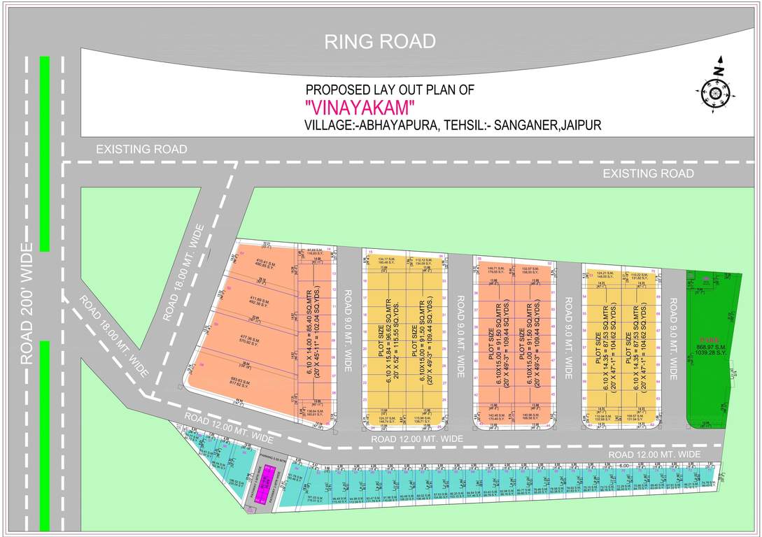  vinayakam ii Master Plan