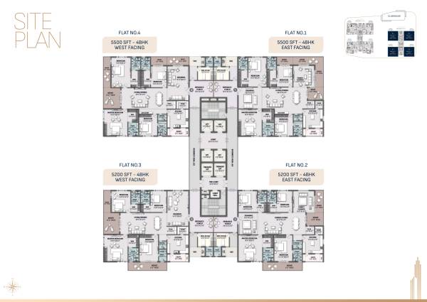  vamsiram-newmark Tower 2 Cluster Plan