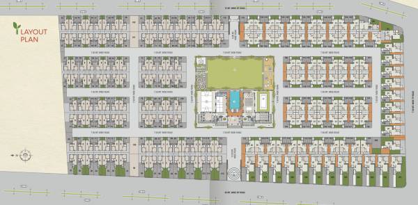  garden-city Cluster Plan