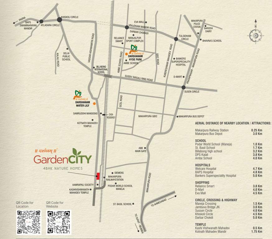  garden city Location Plan