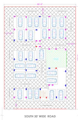  bhargav-temple-tree Shiva Bhargav Temple Tree Cluster Plan for ground Floor