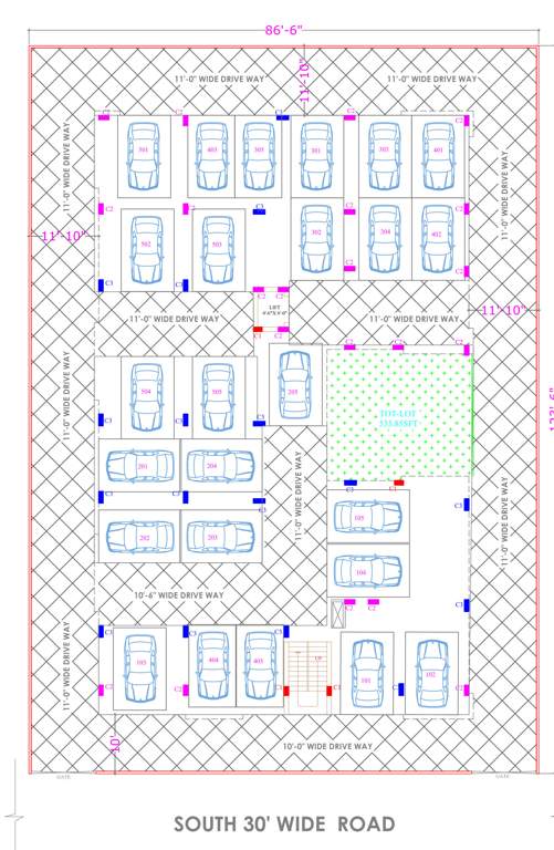  bhargav temple tree Shiva Bhargav Temple Tree Cluster Plan for ground Floor