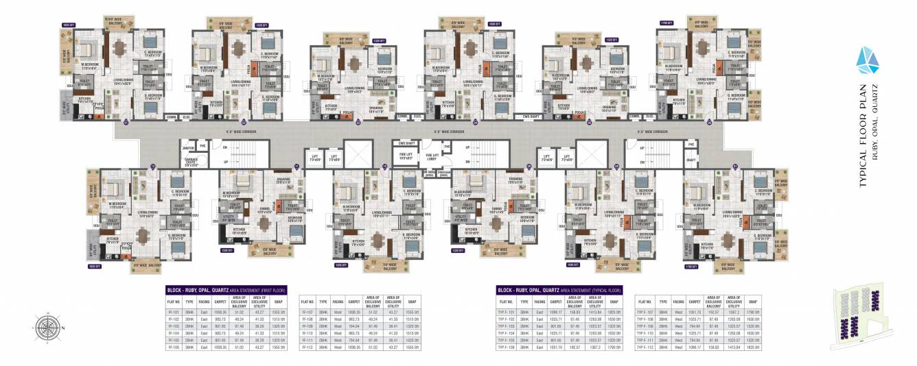  crystal Ruby A Cluster Plan