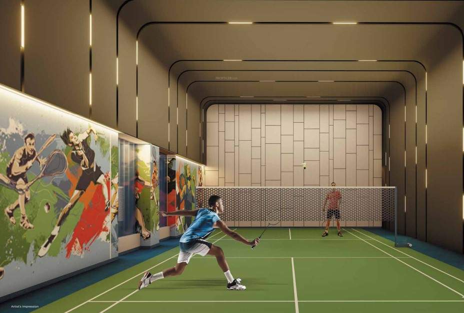  aleenta phase ii Lawn Tennis Court