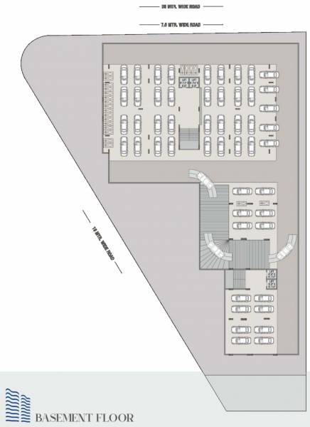  belvista A, B Basement Cluster Plan