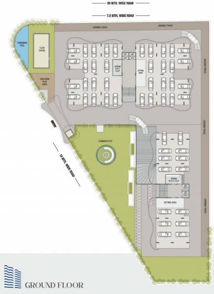  belvista A, B Ground Cluster Plan