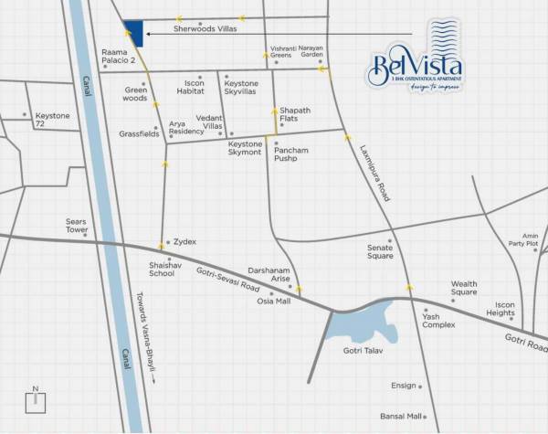  belvista Location Plan