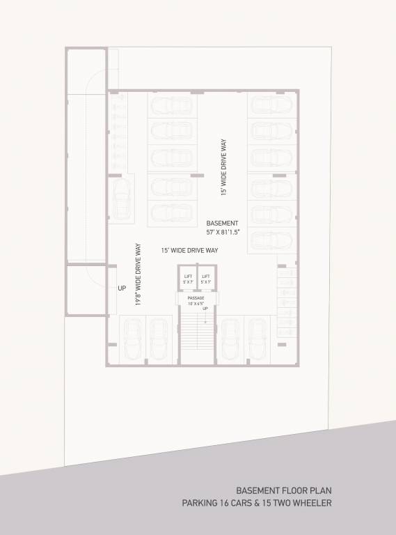 elysian Elysian Cluster Plan for Basement Floor