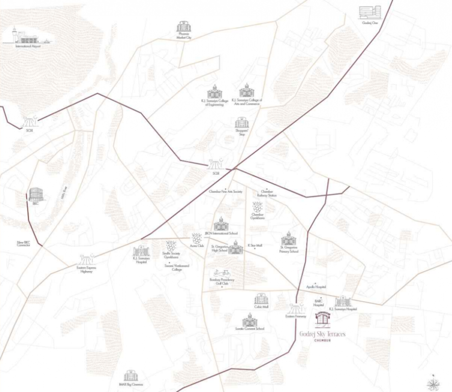  sky terraces Location Plan