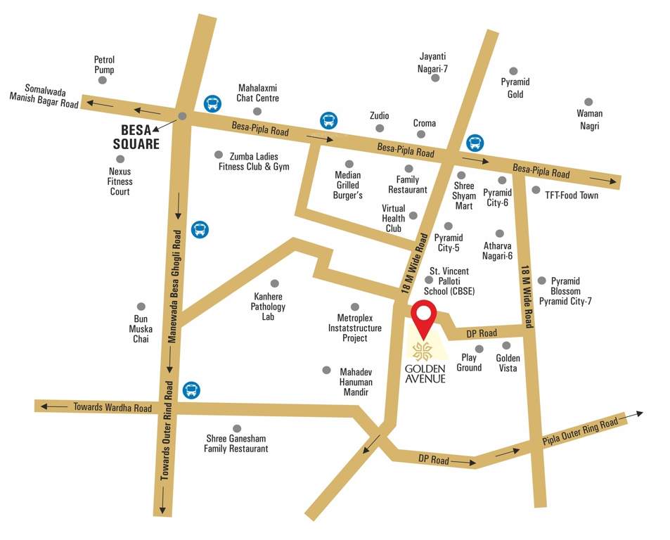  avenue Location Plan