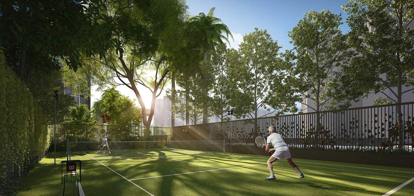 the address by gs tower Badminton Court