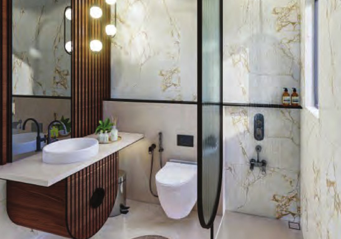 the address by gs tower Bathroom