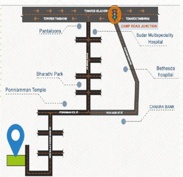  magizhvagam Location Plan