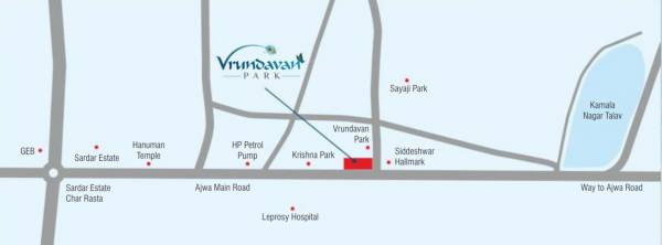  vrundavan-park Location Plan