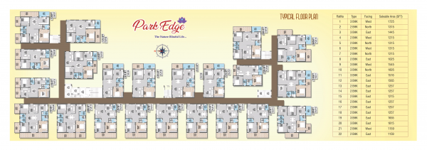  park-edge Cluster Plan