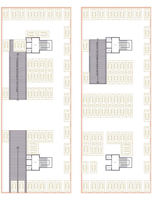 heights Block A Cluster Plan For Upper And Lower Basement