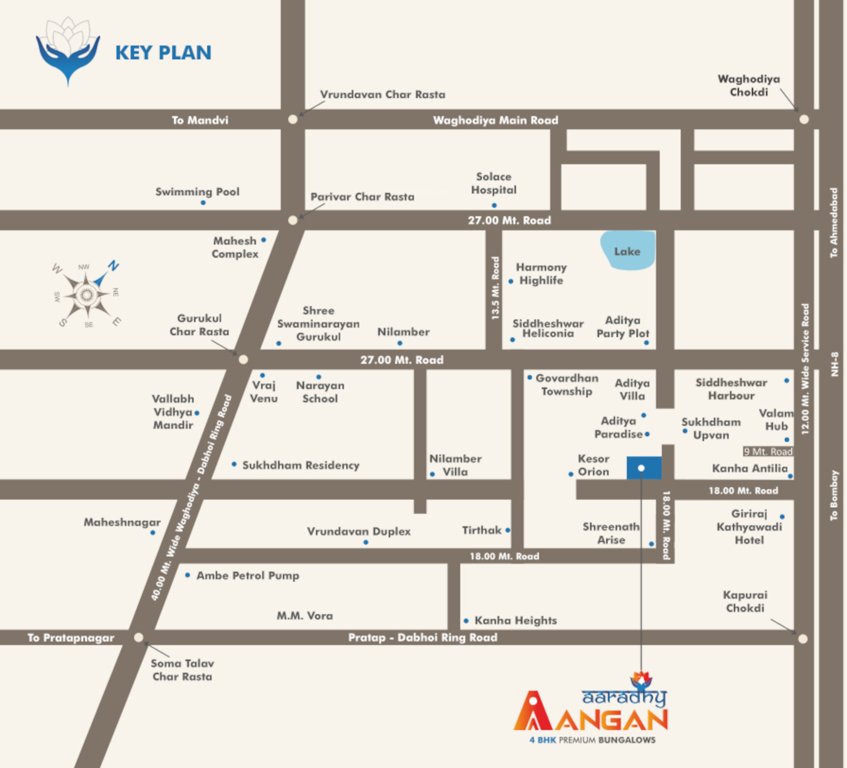  aangan Location Plan