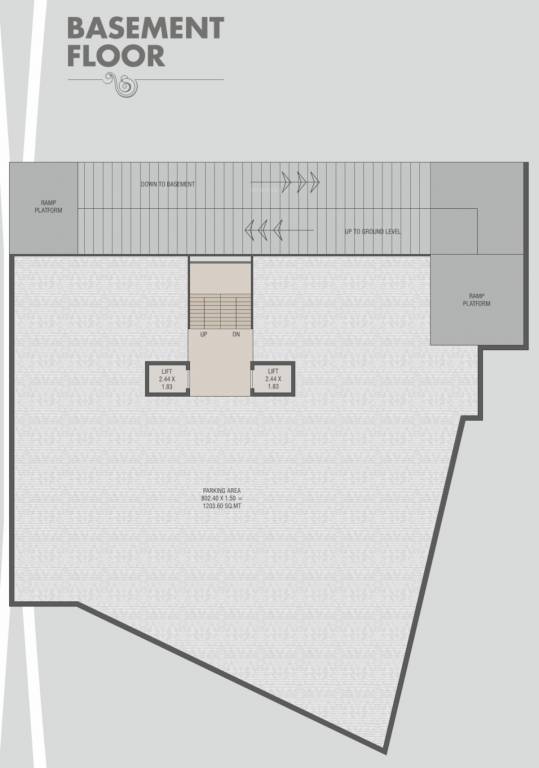  antilia Tower 1 Basement Cluster Plan