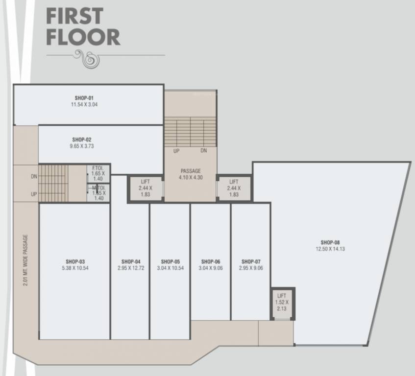  antilia Tower 1 Cluster Plan For 1st Floor