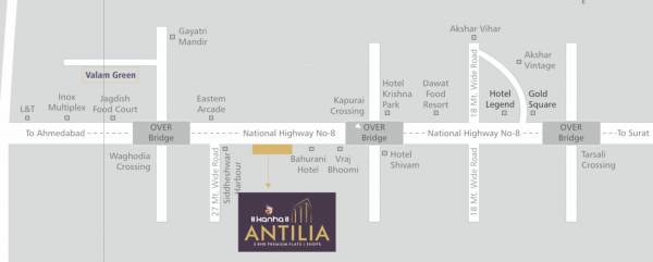  antilia Location Plan