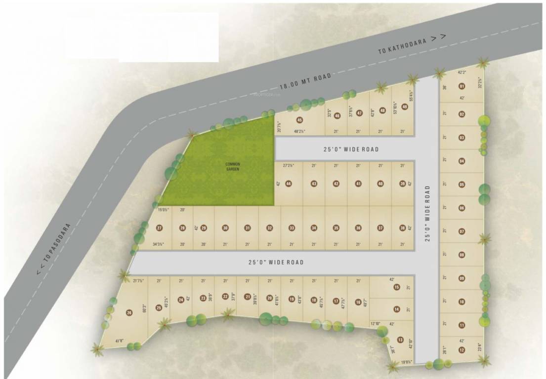  atmiya sai aangan Elevation