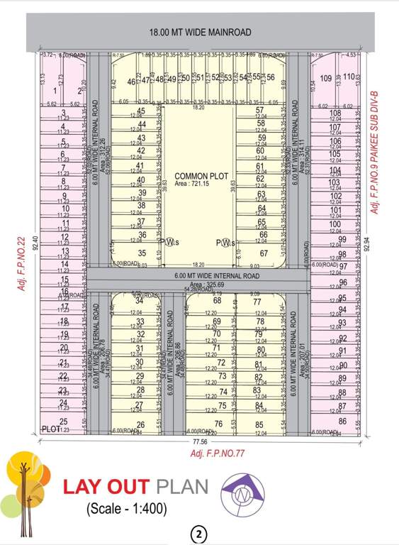  ambika villa Layout Plan