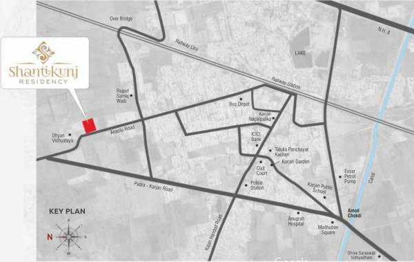 Location Plan shantikunj-residency Location Plan