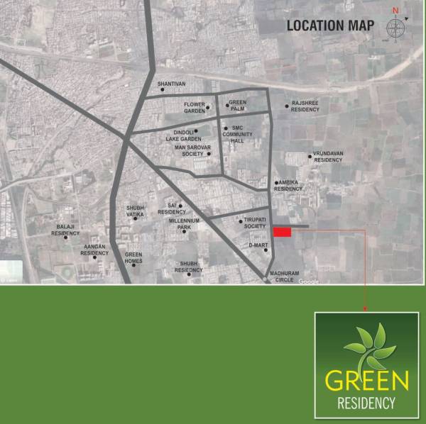  green-residency Location Plan