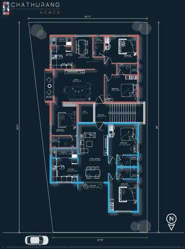  caiseal-lifestyle-apartments-by-chathurang-homes Caiseal Lifestyle Apartments By Chathurang Homes Typical Cluster Plan