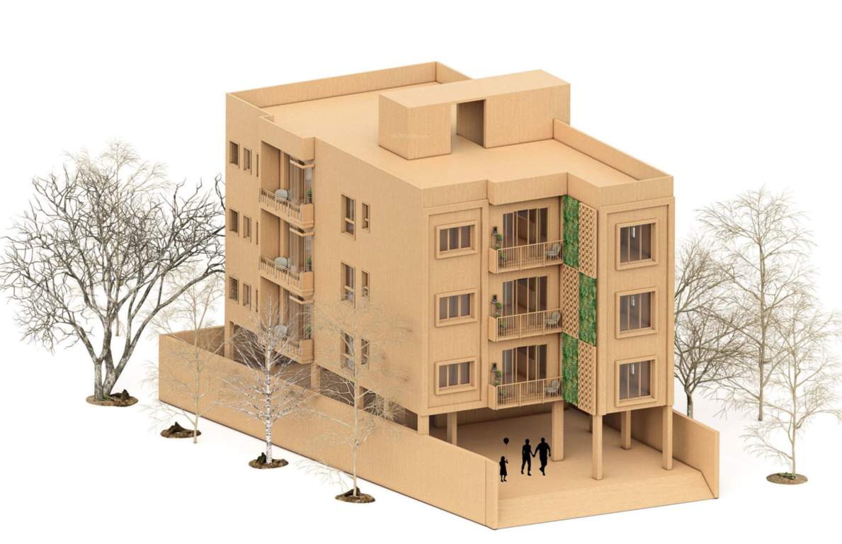  caiseal lifestyle apartments by chathurang homes Elevation