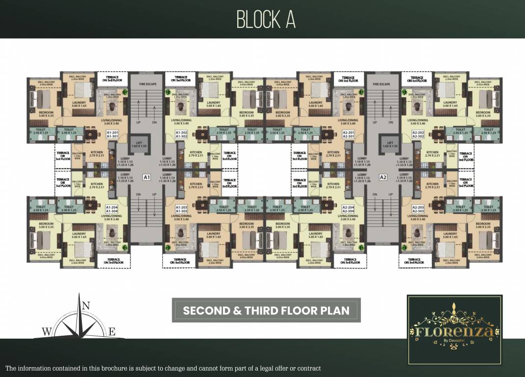  florenza Tower 1 Cluster Plan