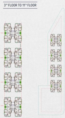  synnove-atmosphere A To D Cluster Plan From 3rd To 11th Floor