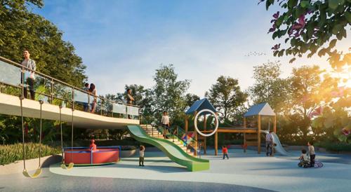 Children's play area the-marquise Children's play area