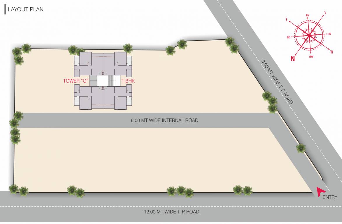 meena heights Layout Plan