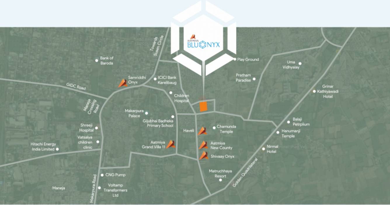 blu onyx phase 1 Location Plan