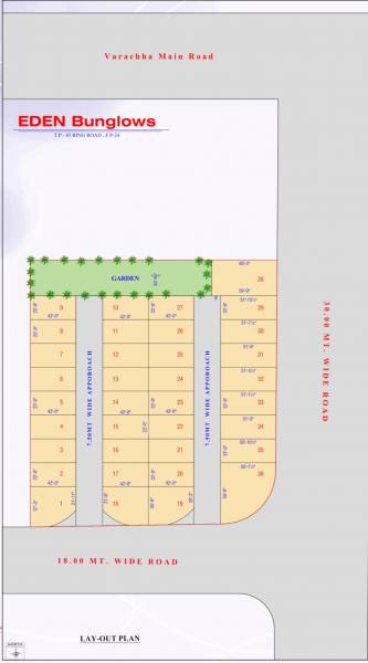  eden-bunglows Layout Plan