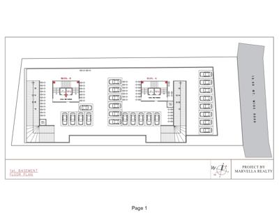 Block A And Block B 1st Basement Cluster Plan jewel-heights Block A And Block B 1st Basement Cluster Plan