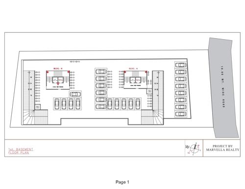 Block A And Block B 1st Basement Cluster Plan jewel-heights Block A And Block B 1st Basement Cluster Plan