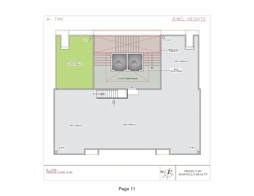 jewel heights Block B Terrace Cluster Plan